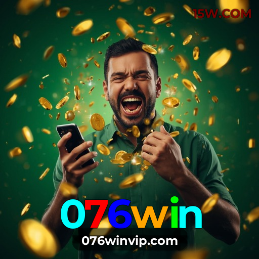 Aplicativo móvel 076win para iOS e Android